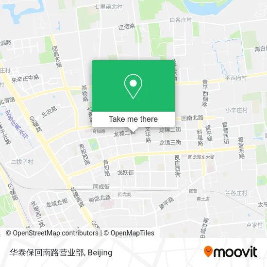 华泰保回南路营业部 map