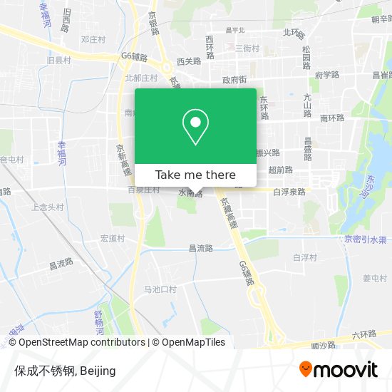 保成不锈钢 map