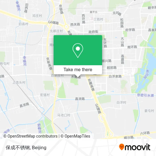 保成不锈钢 map