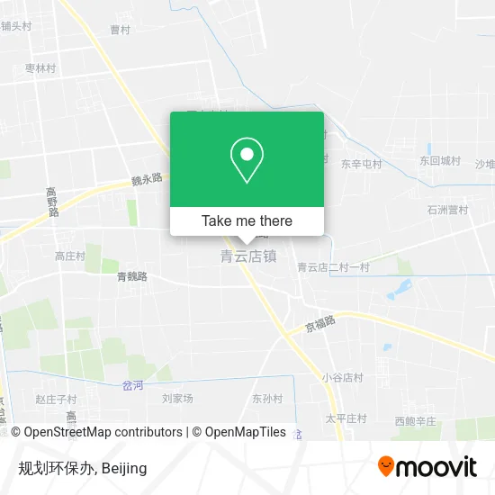规划环保办 map