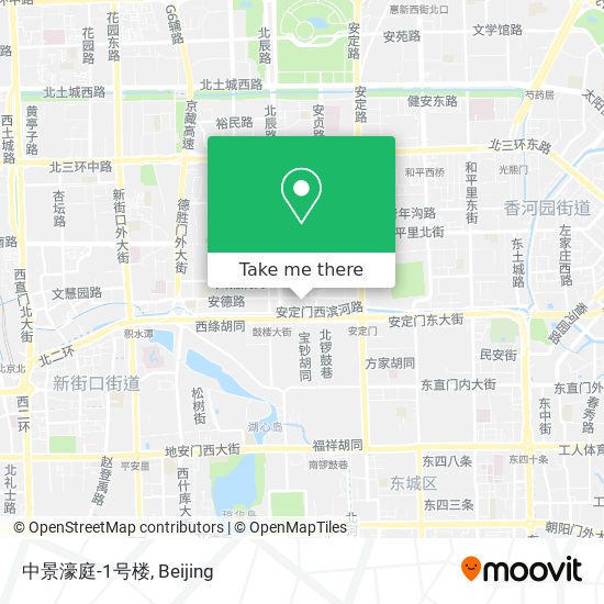 中景濠庭-1号楼 map