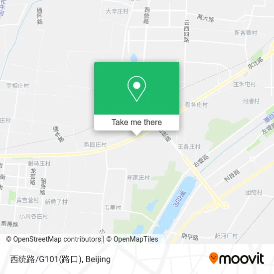 西统路/G101(路口) map