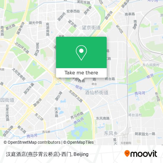 汉庭酒店(燕莎霄云桥店)-西门 map