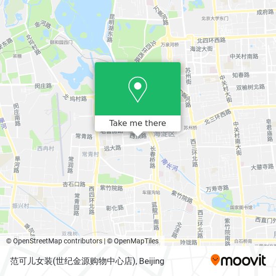 范可儿女装(世纪金源购物中心店) map
