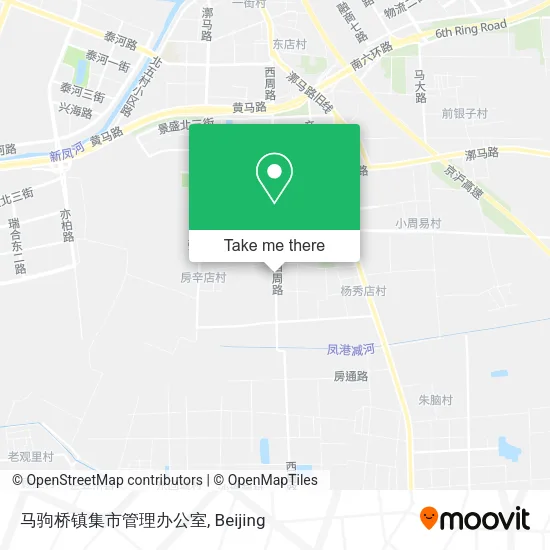 马驹桥镇集市管理办公室 map