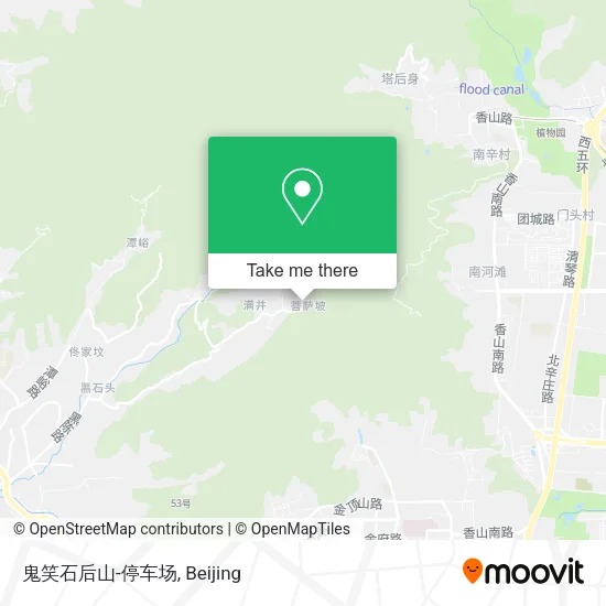 鬼笑石后山-停车场 map