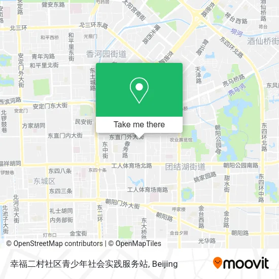 幸福二村社区青少年社会实践服务站 map