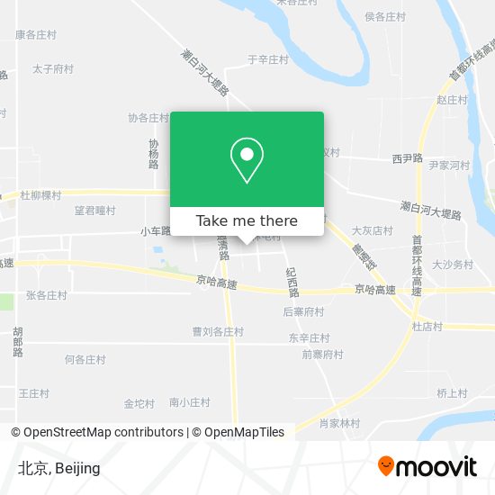 北京 map