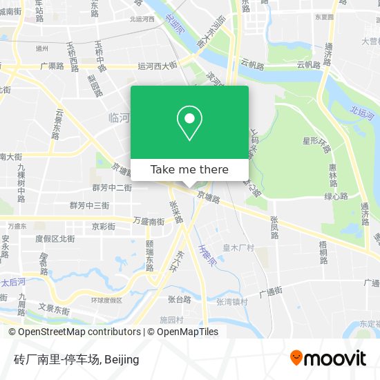 砖厂南里-停车场 map