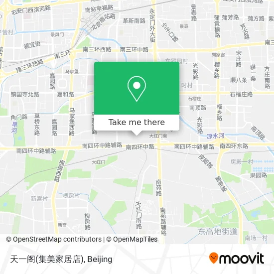 天一阁(集美家居店) map