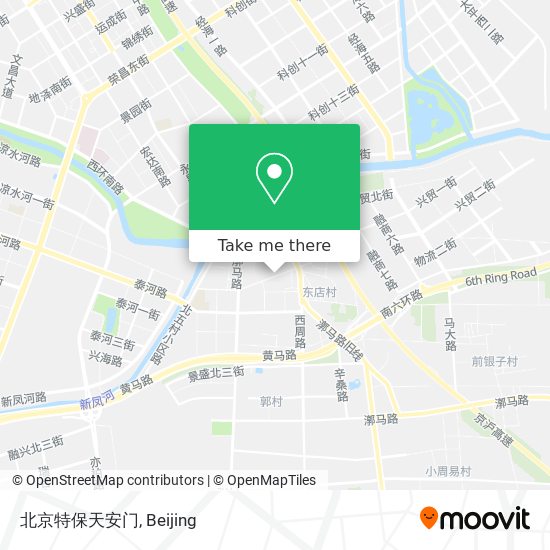 北京特保天安门 map