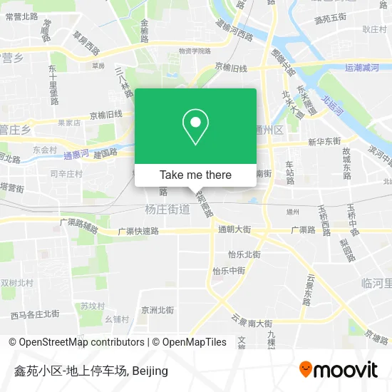 鑫苑小区-地上停车场 map