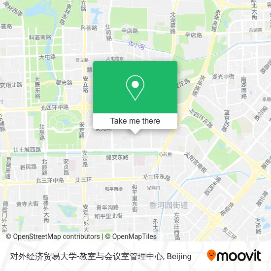 对外经济贸易大学-教室与会议室管理中心 map