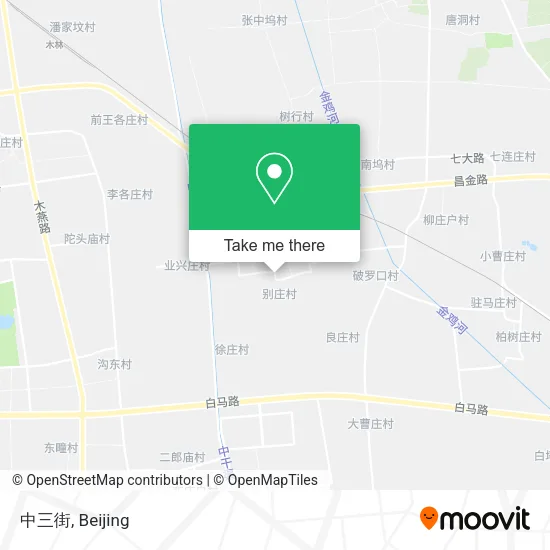 中三街 map