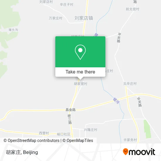 胡家庄 map