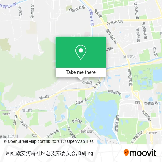 厢红旗安河桥社区总支部委员会 map