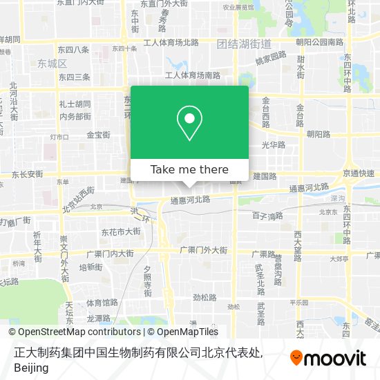 正大制药集团中国生物制药有限公司北京代表处 map