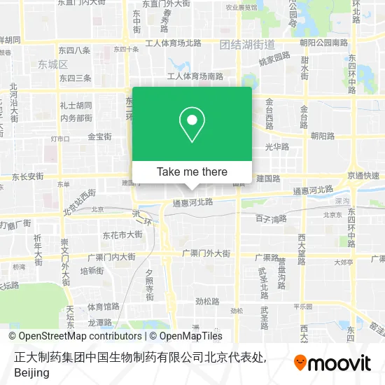 正大制药集团中国生物制药有限公司北京代表处 map