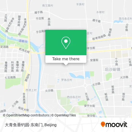 大青鱼垂钓园-东南门 map