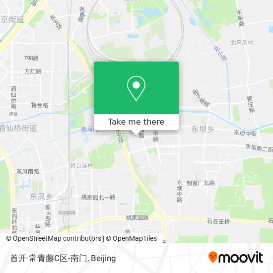 首开·常青藤C区-南门 map