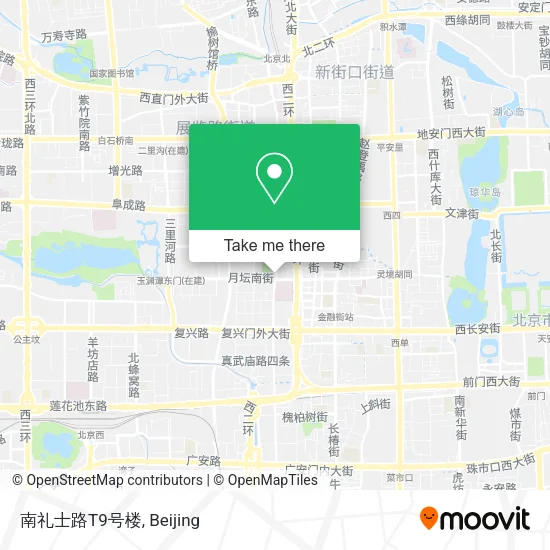 南礼士路T9号楼 map
