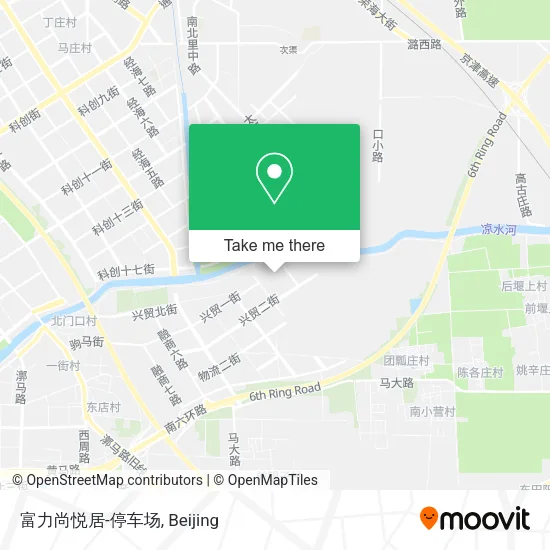 富力尚悦居-停车场 map