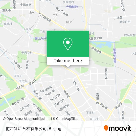 北京凯岳石材有限公司 map