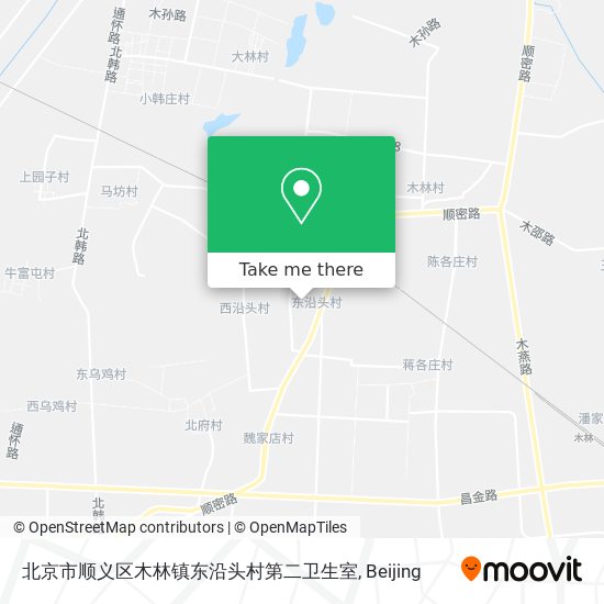 北京市顺义区木林镇东沿头村第二卫生室 map
