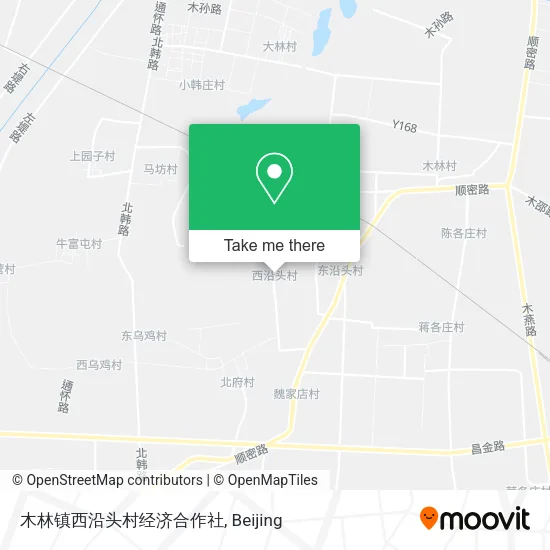 木林镇西沿头村经济合作社 map