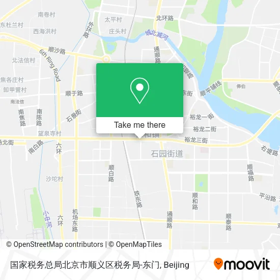 国家税务总局北京市顺义区税务局-东门 map