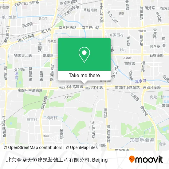 北京金圣天恒建筑装饰工程有限公司 map