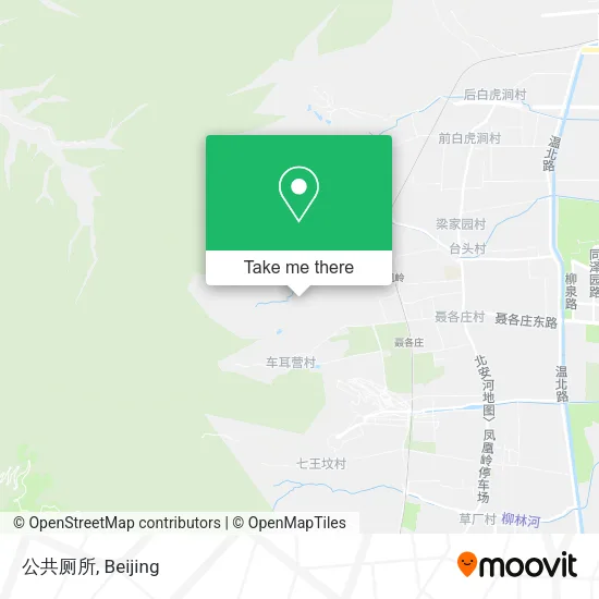 公共厕所 map