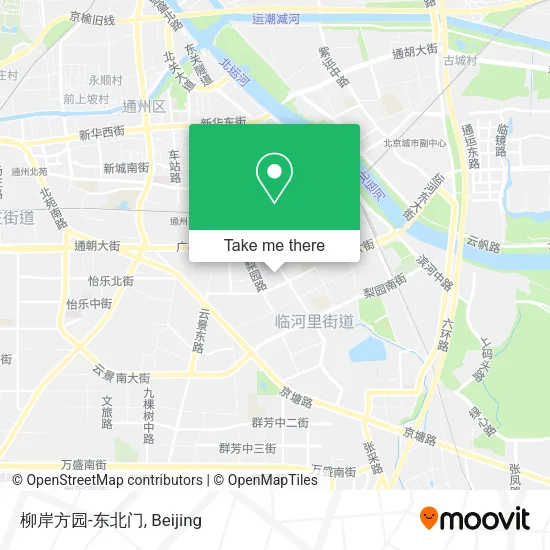 柳岸方园-东北门 map