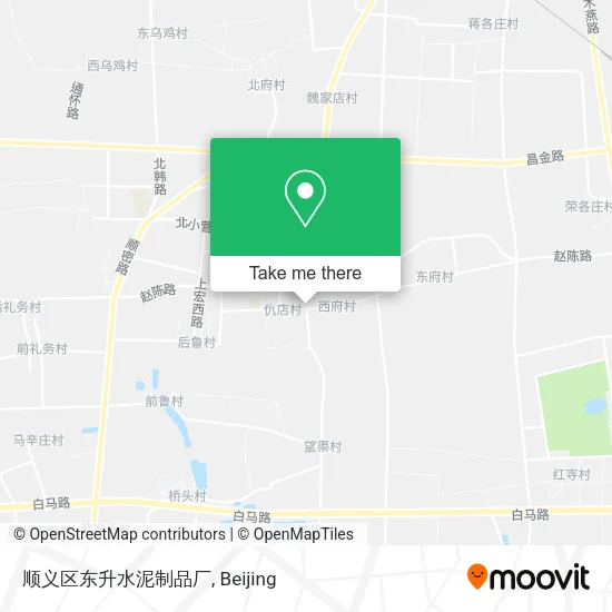 顺义区东升水泥制品厂 map