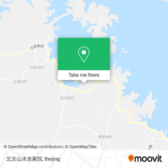 北京山水农家院 map