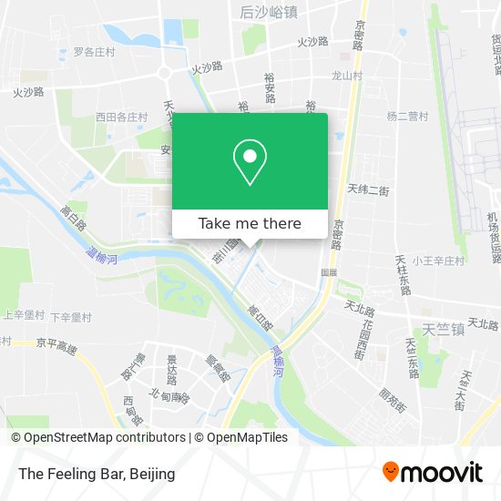 The Feeling Bar map