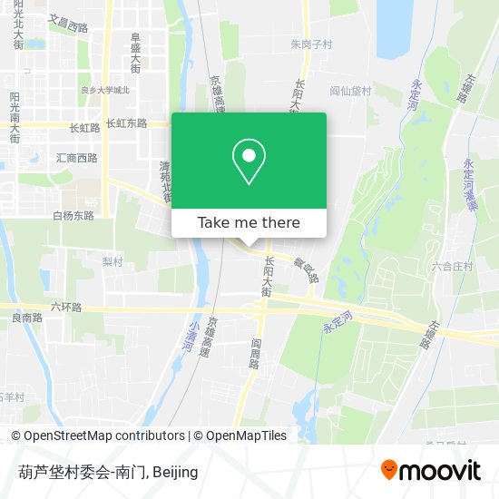 葫芦垡村委会-南门 map
