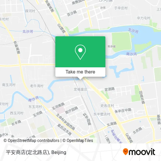 平安商店(定北路店) map