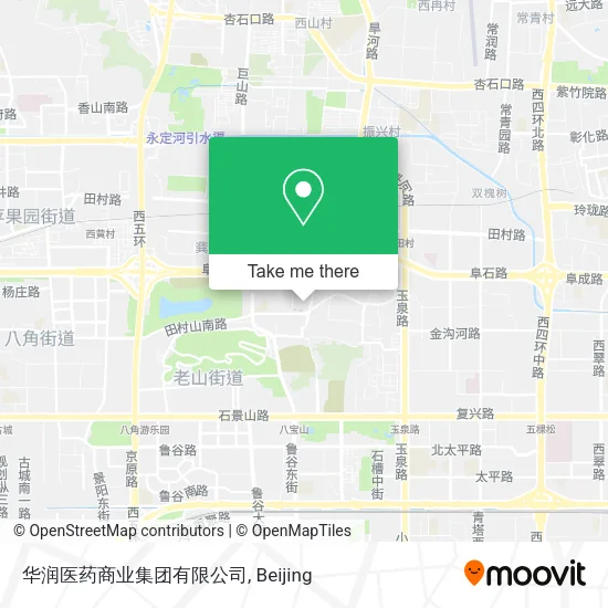 华润医药商业集团有限公司 map