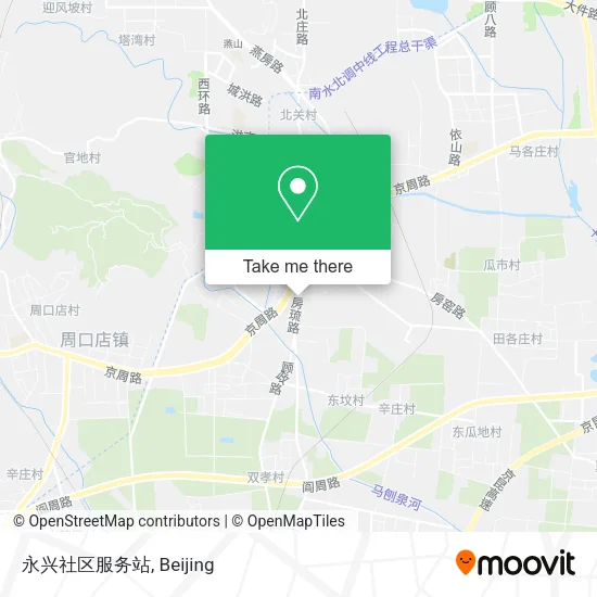 永兴社区服务站 map