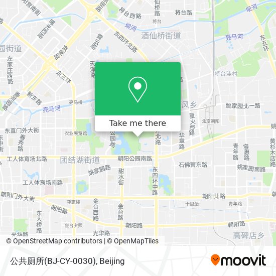 公共厕所(BJ-CY-0030) map