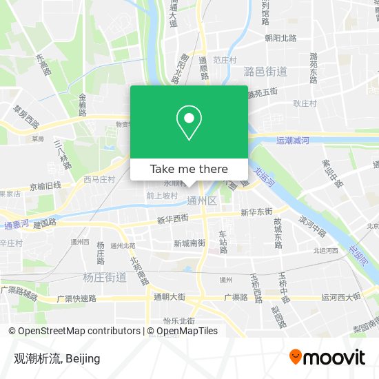 观潮析流 map