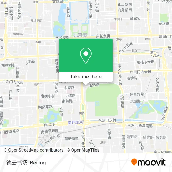德云书场 map
