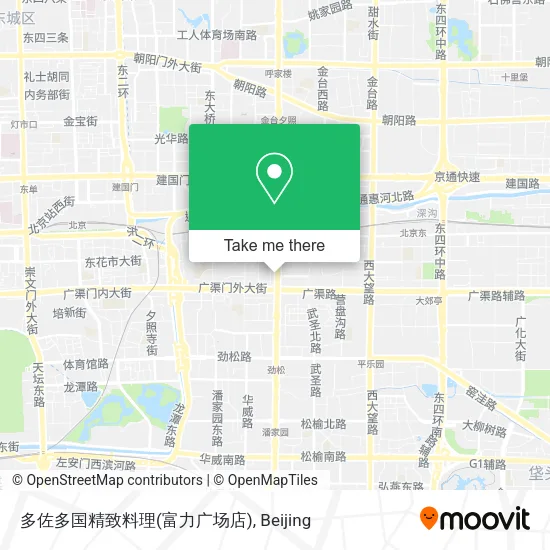 多佐多国精致料理(富力广场店) map