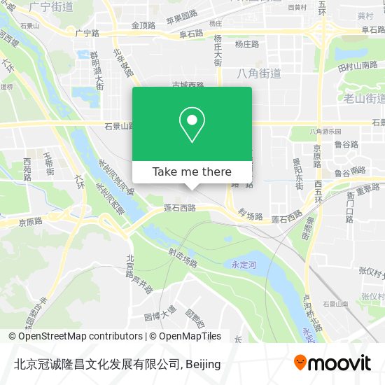 北京冠诚隆昌文化发展有限公司 map