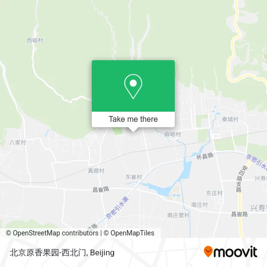 北京原香果园-西北门 map