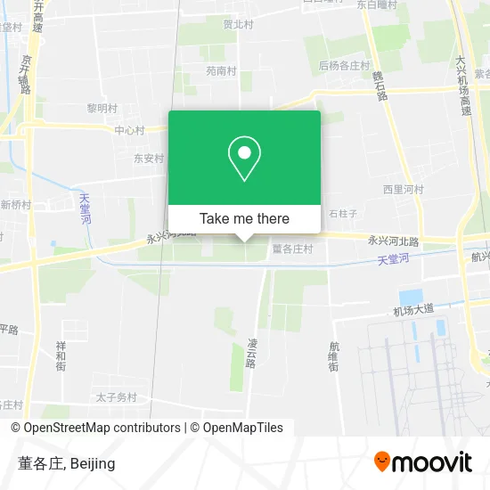 董各庄 map