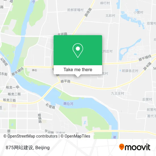 875网站建设 map