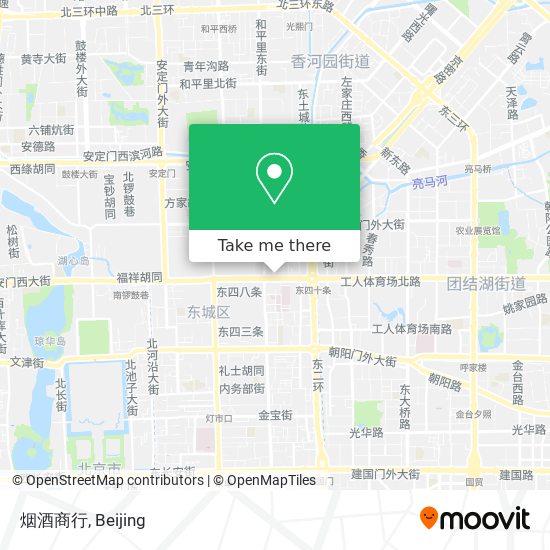 烟酒商行 map