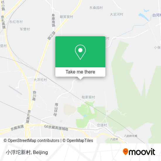 小浮坨新村 map